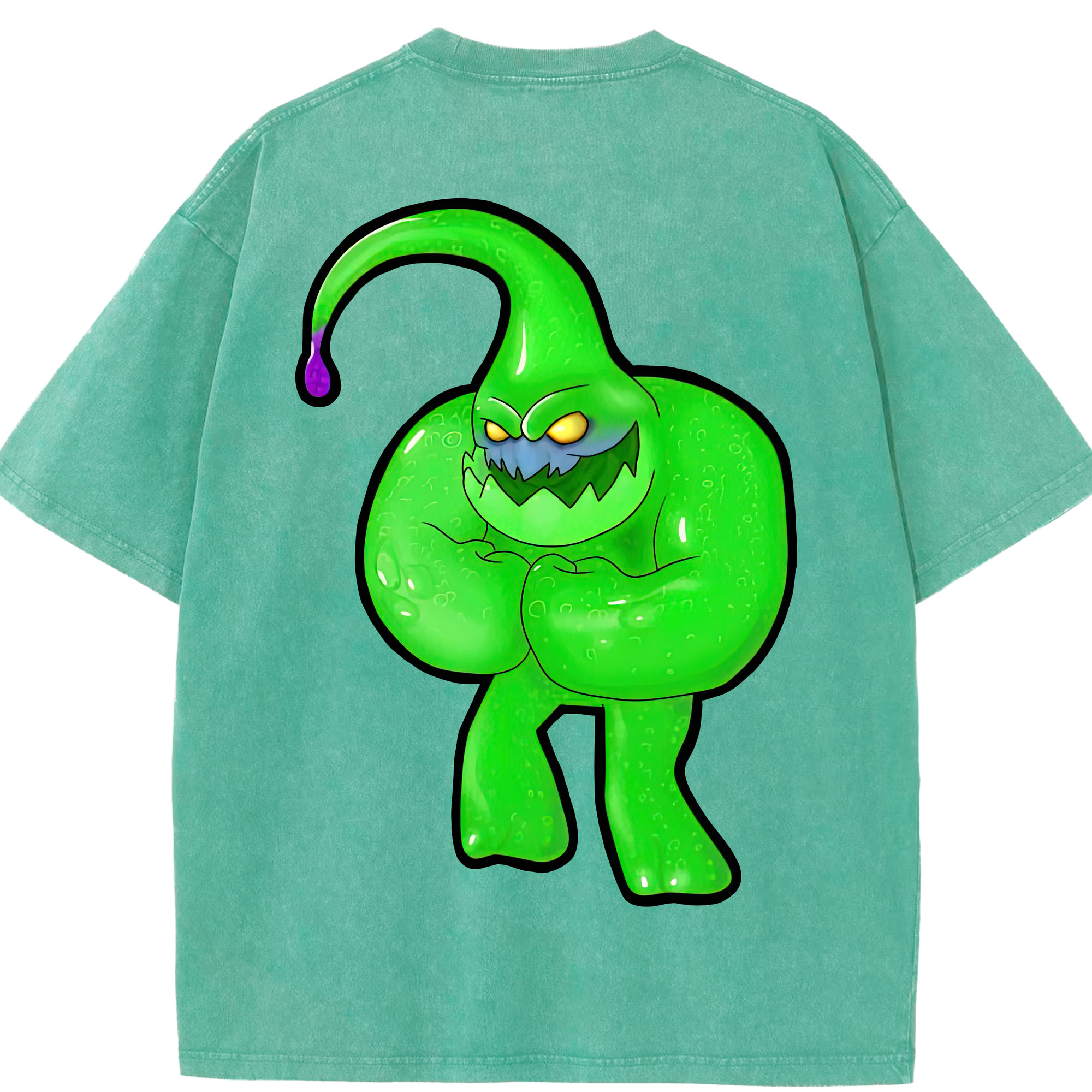 リーグ・オブ・レジェンド League of Legends LOL 綿100% ヴィンテージ風 半袖Tシャツ（背面プリント）